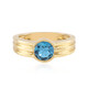 Swiss Blue Topaz Silver Ring