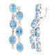 Marambaia Topaz Silver Earrings