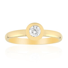 9K SI1 (G) Diamond Gold Ring