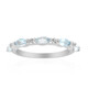 Sky Blue Topaz Silver Ring