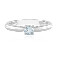 Brazilian Aquamarine Silver Ring