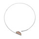 Mother of Pearl Silver Necklace (TPC)