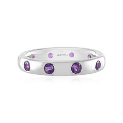 Siberian Amethyst Silver Ring