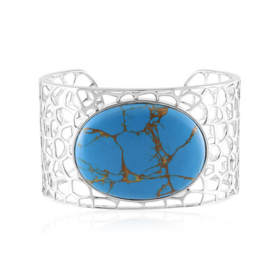 Turquoise Silver Bangle