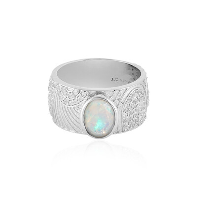 Welo Opal Silver Ring (SAELOCANA)