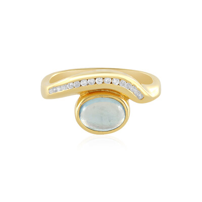 Ofiki Aquamarine Silver Ring