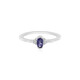 Iolite Silver Ring