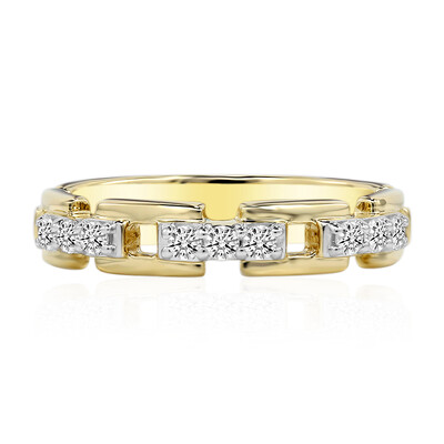 9K SI1 (G) Diamond Gold Ring (Annette)