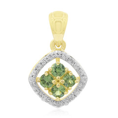 9K Madagascan Demantoid Gold Pendant