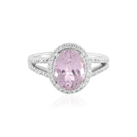 Kunzite Silver Ring