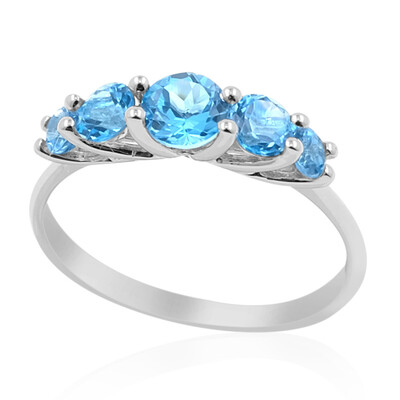 Marambaia Topaz Silver Ring