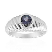 Unheated Tanzanite Silver Ring (Pallanova)