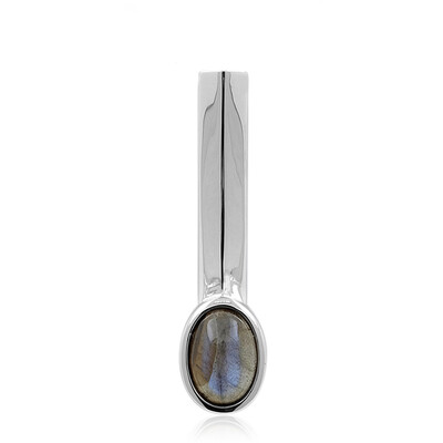 Labradorite Silver Pendant (MONOSONO COLLECTION)