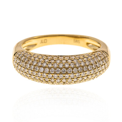 14K Flawless (F) Diamond Gold Ring (LUCENT DIAMONDS)