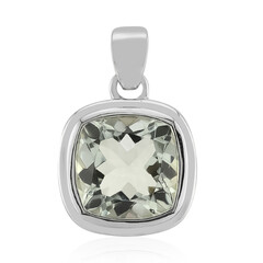 Green Amethyst Silver Pendant (Pallanova)