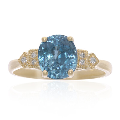 14K Ratanakiri Zircon Gold Ring (CIRARI)