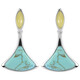 Turquoise Silver Earrings (dagen)