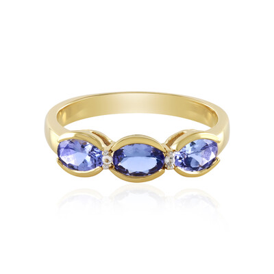 Tanzanite Silver Ring