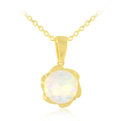 Welo Opal Silver Necklace