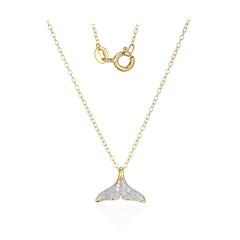 I3 (I) Diamond Silver Necklace