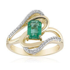 9K Zambian Emerald Gold Ring (Rifkind 1894 Collection)