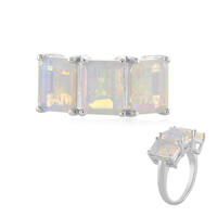 Welo Opal Silver Ring