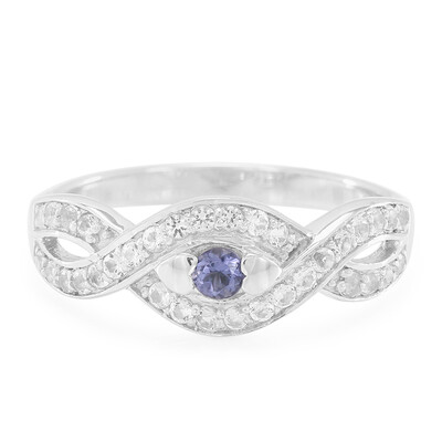 Madagascar Iolite Silver Ring