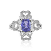 Tanzanite Silver Ring