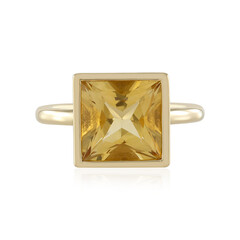 Citrine Silver Ring