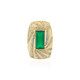 Green Onyx Silver Pendant (MONOSONO COLLECTION)