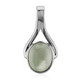 Prehnite Silver Pendant