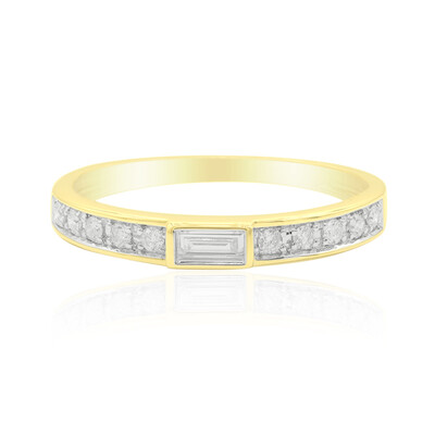 14K SI1 (G) Diamond Gold Ring (Annette)