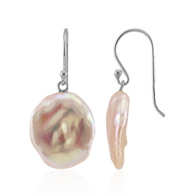 Keshi pearl Silver Earrings (TPC)