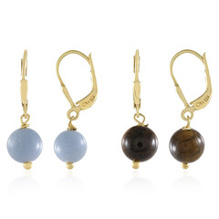 Tiger´s Eye Silver Earrings