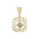 9K I2 Brown Diamond Gold Pendant (Ornaments by de Melo)