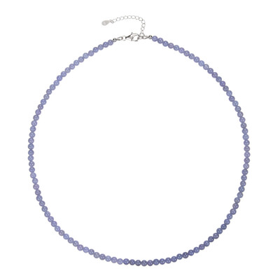 Tanzanite Silver Necklace