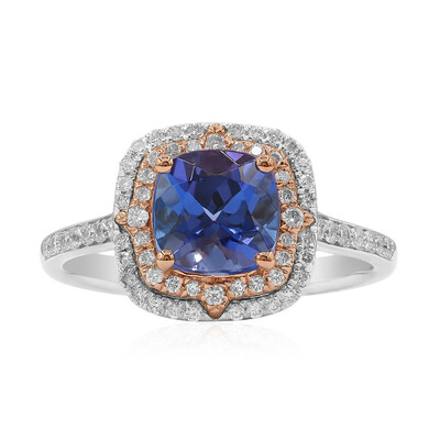 14K AAA Tanzanite Gold Ring (CIRARI)