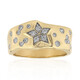 14K IF (D) Diamond Gold Ring (Annette)