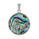 Abalone Shell Silver Pendant (Art of Nature)