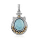 Aquamarine Silver Pendant (Granulieren)