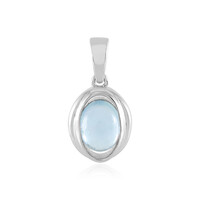 Ofiki Aquamarine Silver Pendant