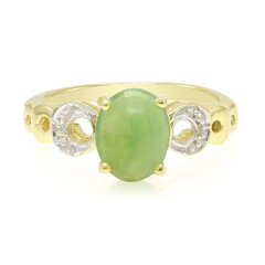 Imperial Chrysoprase Silver Ring