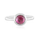 Raspberry Rhodolite Silver Ring