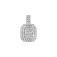 Zircon Silver Pendant