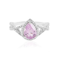 Kunzite Silver Ring