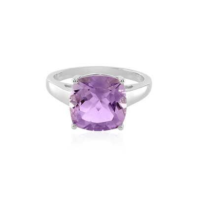 Rose de France Amethyst Silver Ring