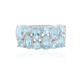 Sky Blue Topaz Silver Ring