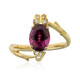 14K Congo Neon Tourmaline Gold Ring (Smithsonian)