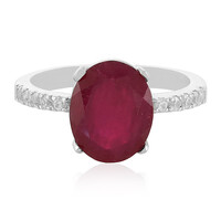 Madagascar Ruby Silver Ring