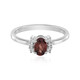 Champagne Zircon Silver Ring